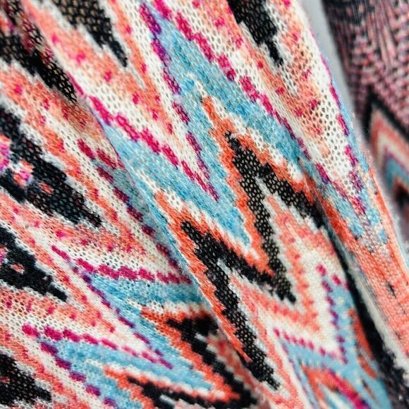 Red Camel Cardigan Duster Lightweight Open-Front Sweater Stretch Women’s Size S - Picture 10 of 10